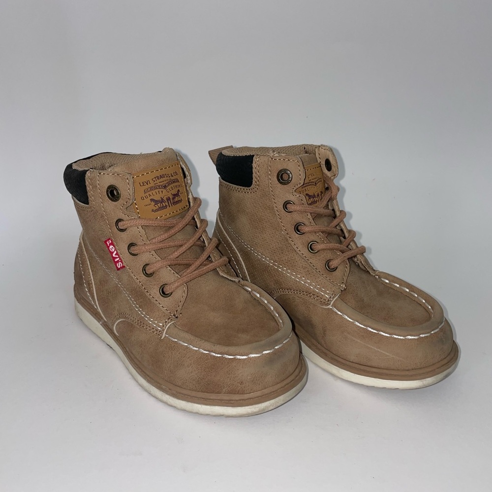 Levi's Kids Brown Lace-Up Boots